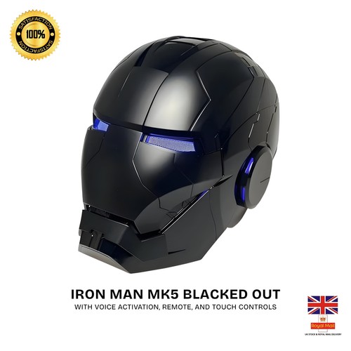 Casco iron man - man, nero