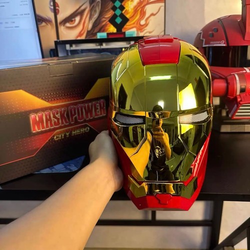 Maschera natale iron - natale, man