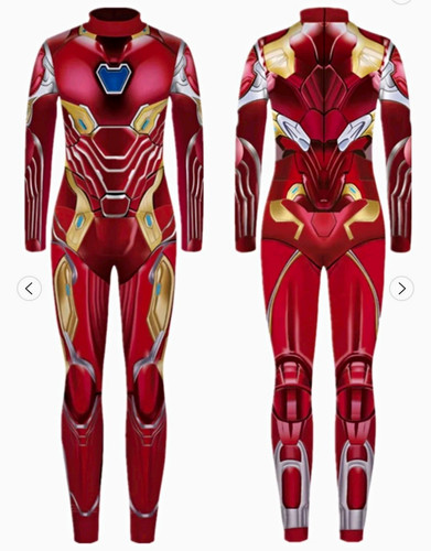 Costume body iron man rosso - man, e