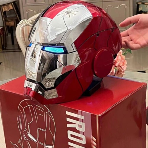 Casco autoking iron man - casco,