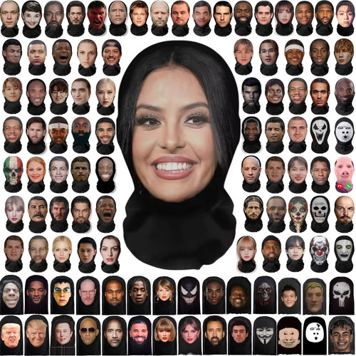 Ultra realistic face mask - face,