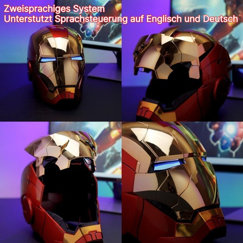 Casco iron man mk5 autoking - man,