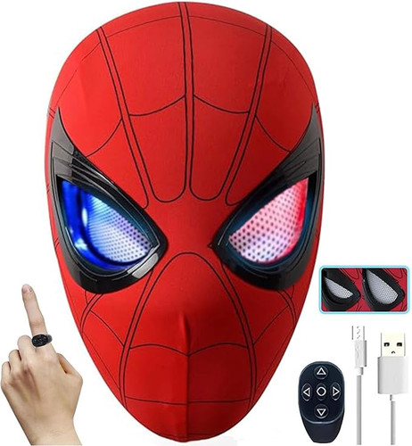 Maschera iron spider - iron, luce