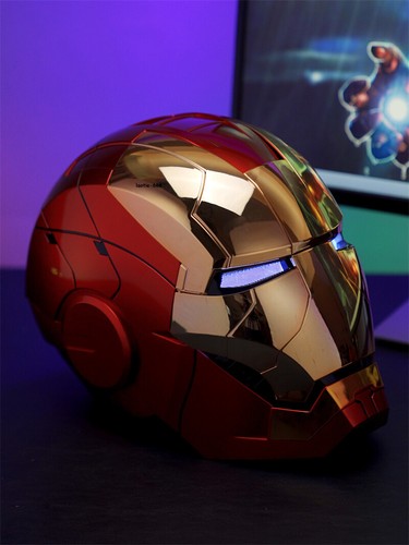 Casco autoking iron man mk5 - iron,