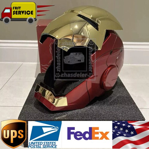 Casco iron man gold - casco,