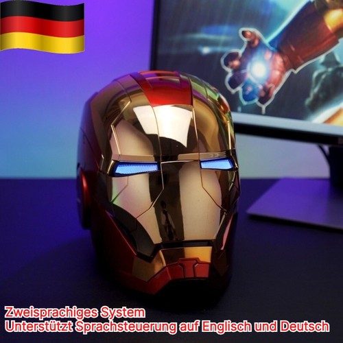 Casco iron man mk5 - man, gold