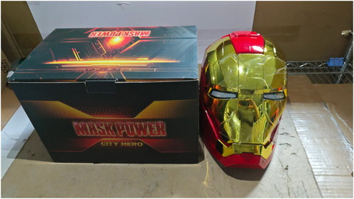 Casco iron man mk5 - iron, controllo