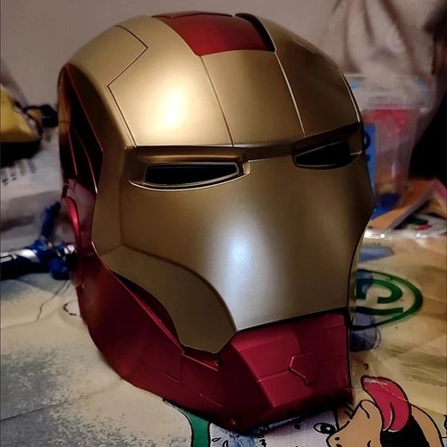 Casco iron man scala luce - casco,