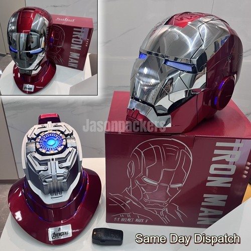 Casco autoking iron man mk5 - iron,