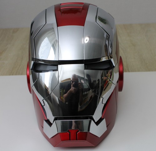 Casco maschera iron - man,