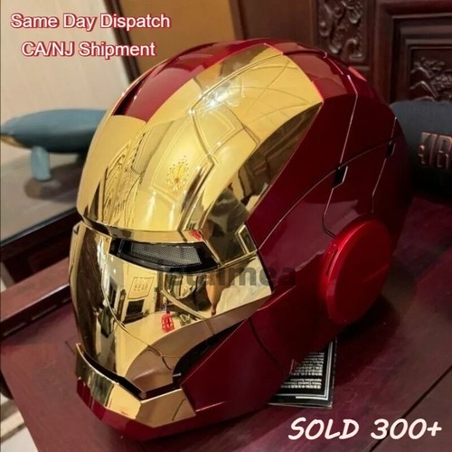 Iron man gold mask cosplay - man,