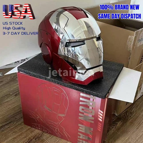 Casco autoking iron man - iron, mk5