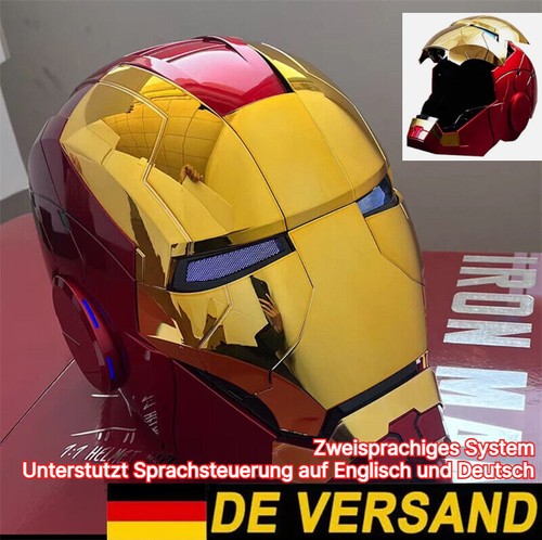 Casco autoking gold - iron, man