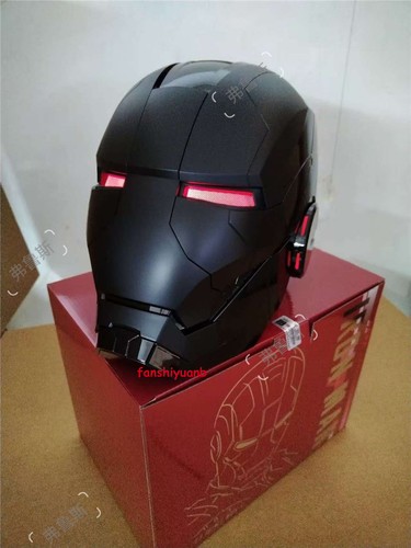 Iron man nero mk5 casco - iron,