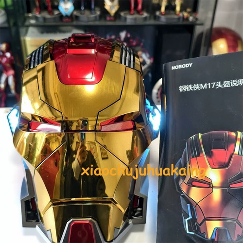 Casco iron man mk17 1 - iron, 1/1